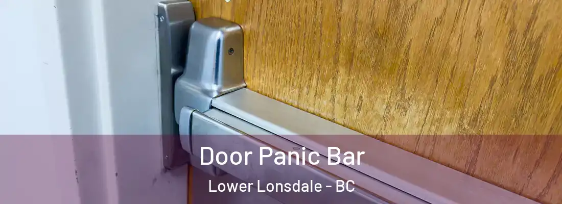  Door Panic Bar Lower Lonsdale - BC