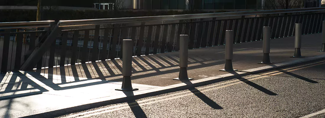Car Bollard Installation for Parking Lots, Driveways in North Vancouver, BC