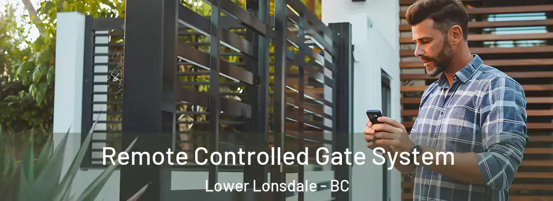  Remote Controlled Gate System Lower Lonsdale - BC